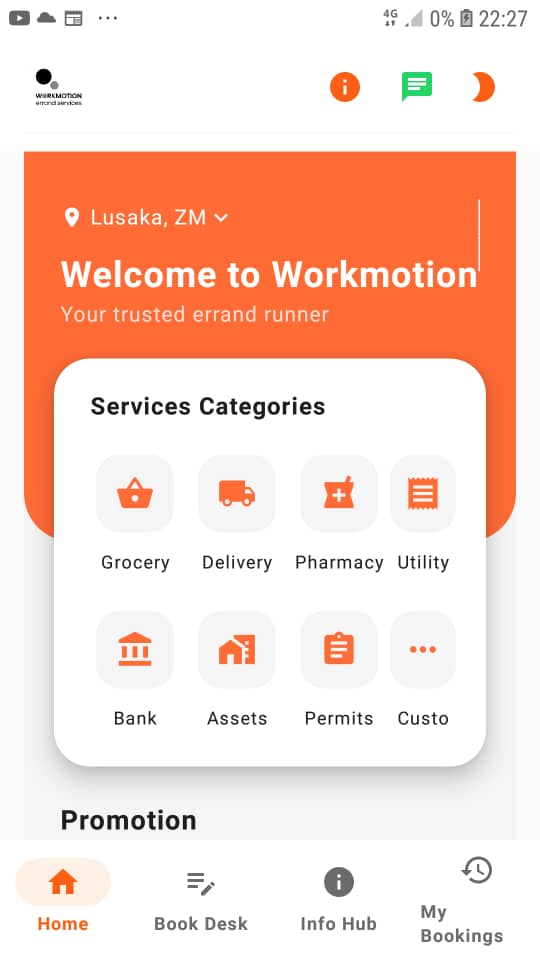Workmotion App